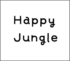 happy jungrleロゴ画像