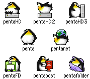 ぺん太フォルダーアイコン